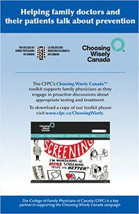 View the Choosing Wisely Canada Toolkit